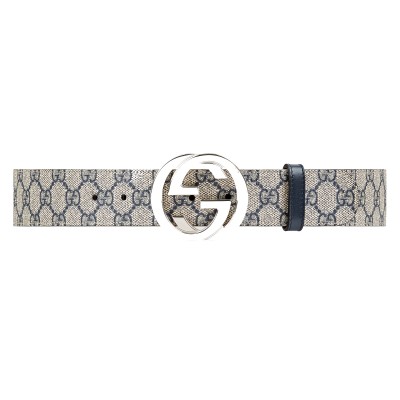 GUCCI GG SUPREME BELT WITH G BUCKLE 411924 